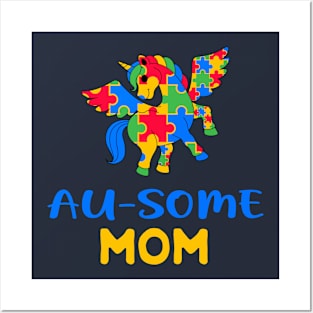 Au-some mom Posters and Art